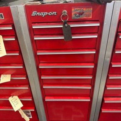 #1320 • Snap-On Toolbox with 2 Keys and Tools

