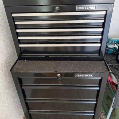 #8120 • (2) Craftsman tool boxes
