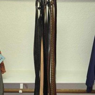 #7630 • (15) Mens Belts
