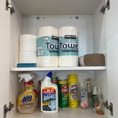 #1790 • Cleaning supplies **Cabinet NOT Included**
