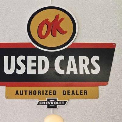 #1215 • OK Used Cars Sign
