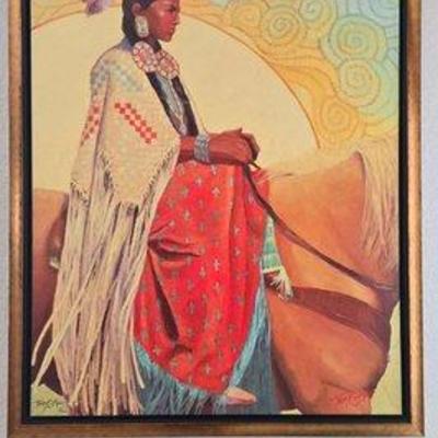 #6505 • Terry Cooke Hall Framed Canvas
