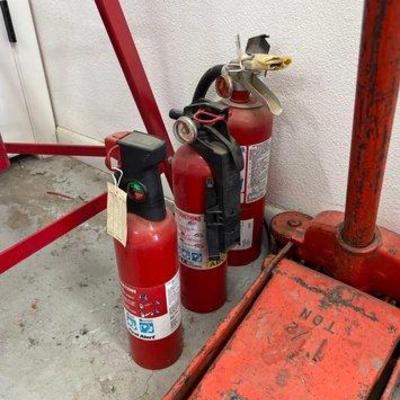#1715 • (3) Fire Extinguisher
