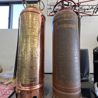 #1845 • (2) Foam Fire Extinguisher
