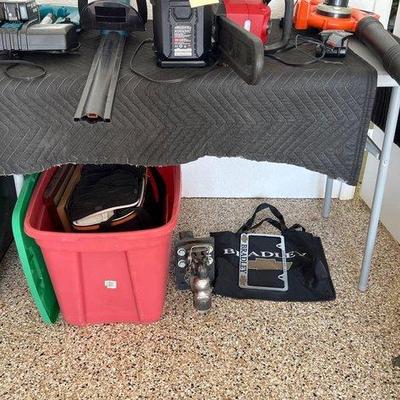 #8124 • Table, Hitch, Bags, and Miscellaneous
