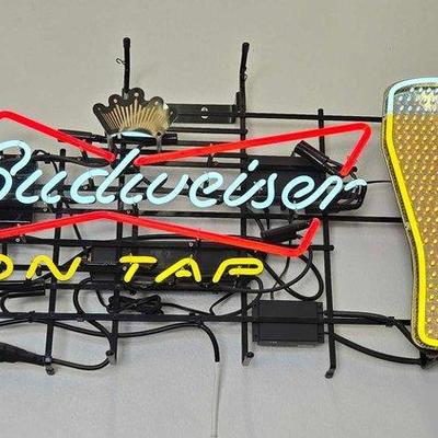 #2240 • Budweiser Neon Sign
