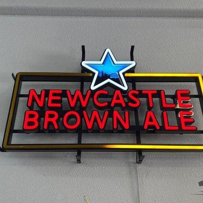 #1785 • Newcastle Brown Ale Neon Sign
