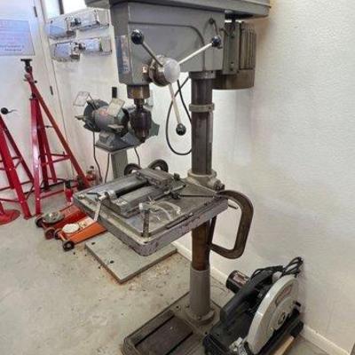 #1750 • Drill Press **Chop Saw NOT included**
