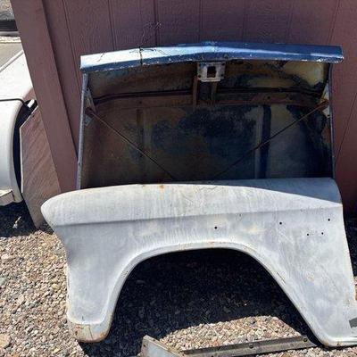#9710 • 1955 Chevy Truck Hood and Front Fender
