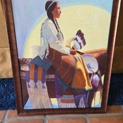 #6520 • Terry Cooke Hall Framed Canvas
