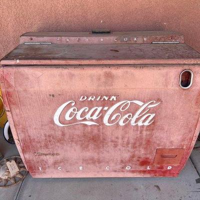 #2220 • Coca-Cola Ice Chest Cooler
