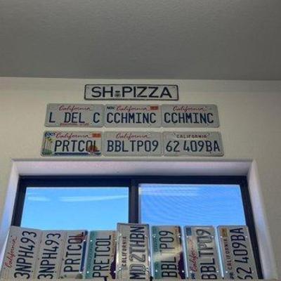 #2185 • (15) License Plates
