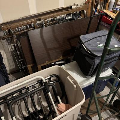 Hospital bed with 2 different mattresses. Coolers have been sold. 