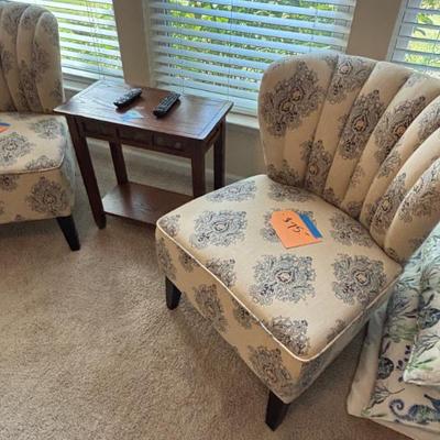2 chairs available 