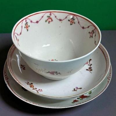 Chinese export porcelain bowls plates age unconfirmed