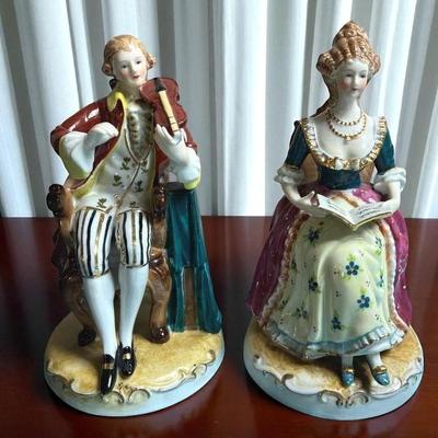 Maruyama musician figurines