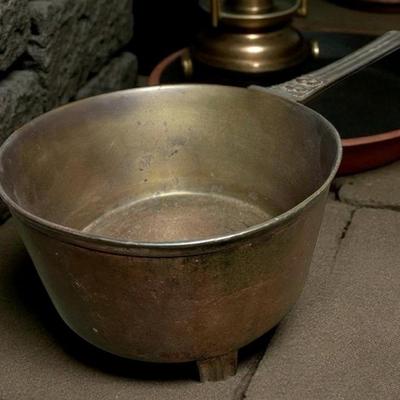 18th century bell metal skillet