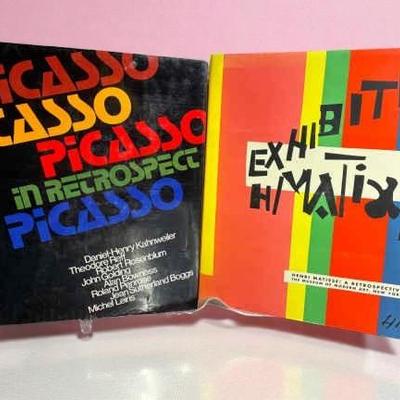Picasso and matisse retrospective exhibition books
