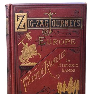 Zig zag journeys in europe 1880