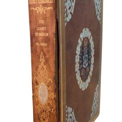Memoirs and secret chronicles the court of berlin mirabeau 1901
