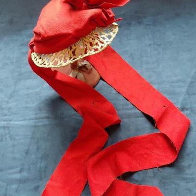 Vintage 1880s parisian couture hat