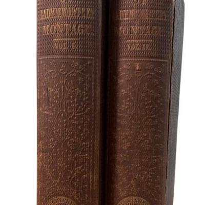 Letters and works of lady m wortley montagu vol 1&2
