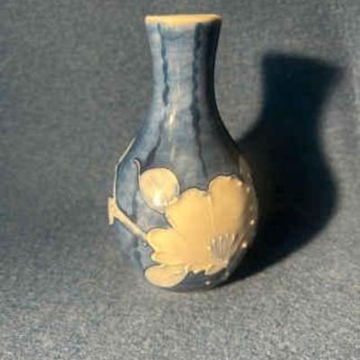 Moorcroft pottery vase