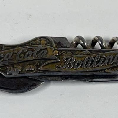 Vintage coca cola bottling co pocket knife