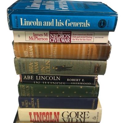 Lincoln Book Lot, Vidal, Wanamaker, Nicolay 