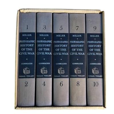 Photographic History Of The Civil War vol 1-10, 1957, 1st Edition