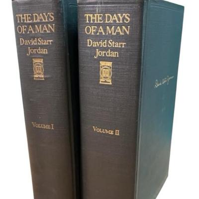 The days of a man vol 1 2 david starr jordan 1922