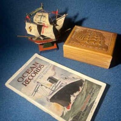 Vintage maritime collectibles