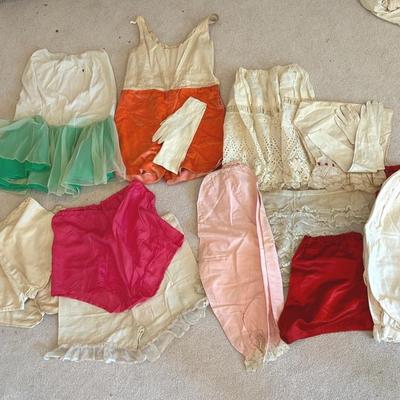 Antique Women’s Undergarments And Gloves 