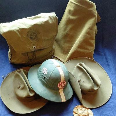 Vintage camping lot