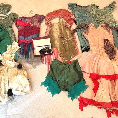 Antique Spanish Dance Costumes For Admiring
