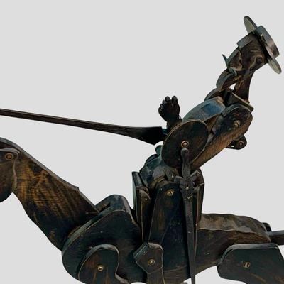 Don Quixote Articulated Wooden Figures - Handmade, Kit