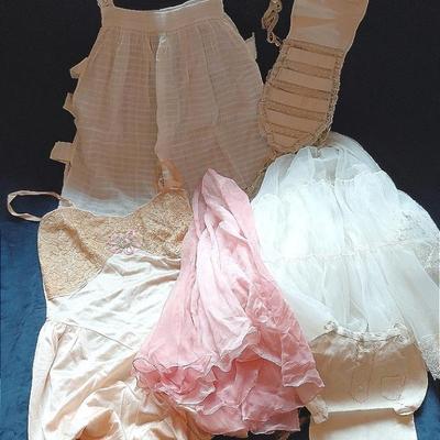 Vintage trousseau items