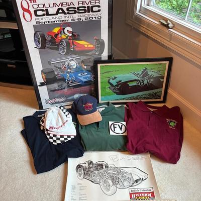 Racing Posters And Polos 