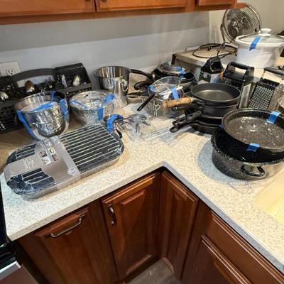 Kitchen is packed
