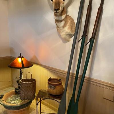 Vintage oars