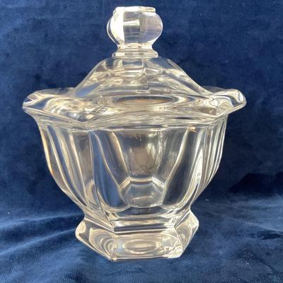 Baccarat Crystal Jam Jar