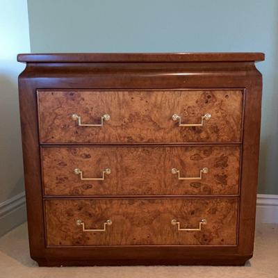 Bau Furniture 3 Drawer Nightstand