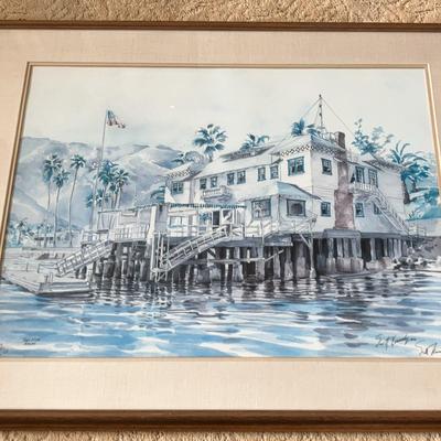 Scott Kennedy “Tuna Club of Avalon” #33/250 -- SIGNED