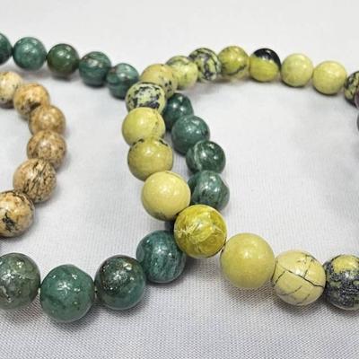 Lee Sands Precious Stone Stretch Bracelets (4)