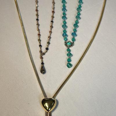 Costume Vintage ‘Y’ Necklaces (3)