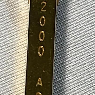 10K '2000 Today Tomorrow Forever' Totem Charm