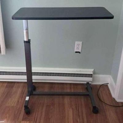 Heavy Duty Overbed Table — Adjustable Height