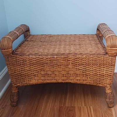 Woven Ottoman