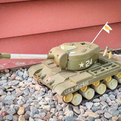 Vintage Bulldog Tank Toy