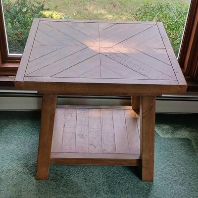 Wooden End Table